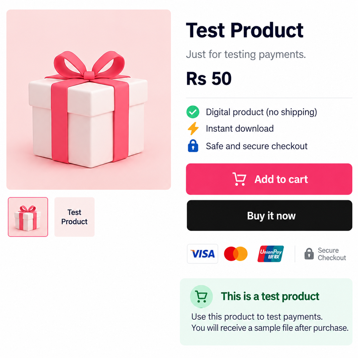 Test Product