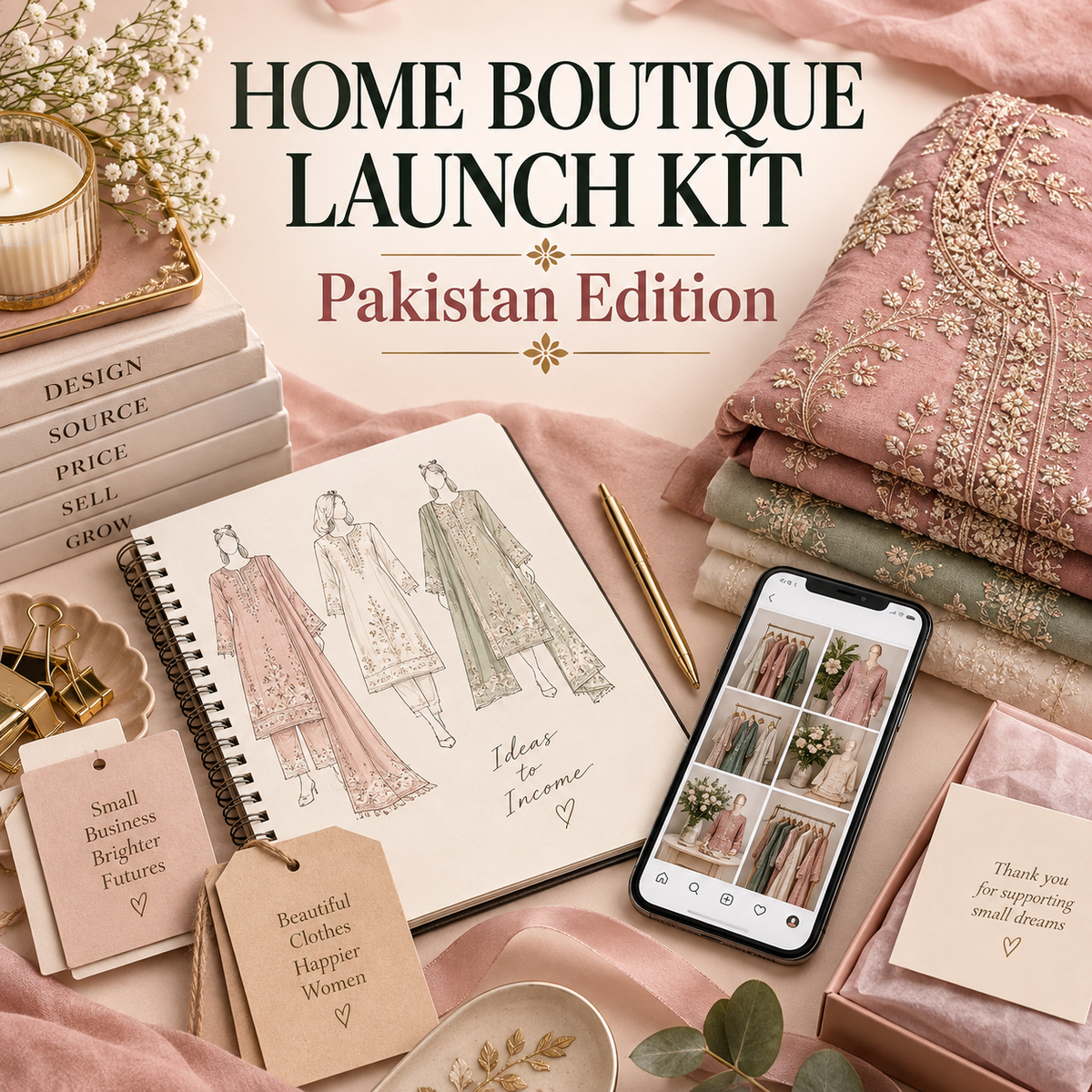 Home Boutique Launch Kit — Pakistan Edition