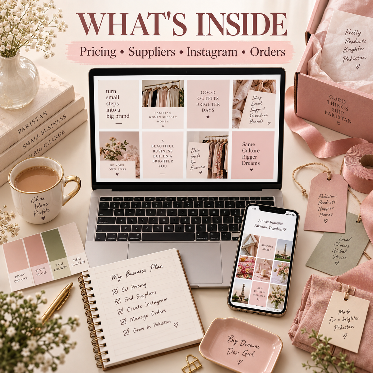 Home Boutique Launch Kit — Pakistan Edition
