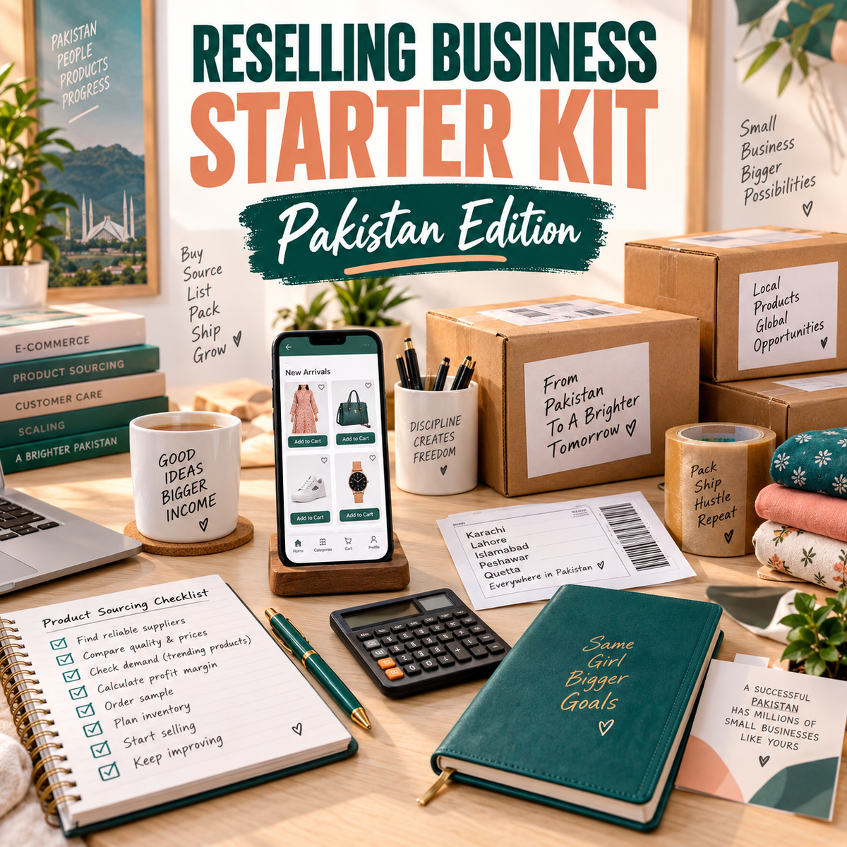 Reselling Business Starter Kit — Pakistan Edition