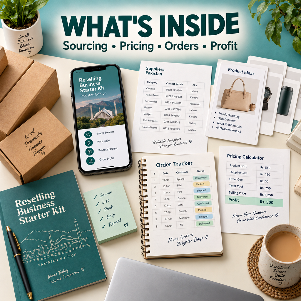 Reselling Business Starter Kit — Pakistan Edition