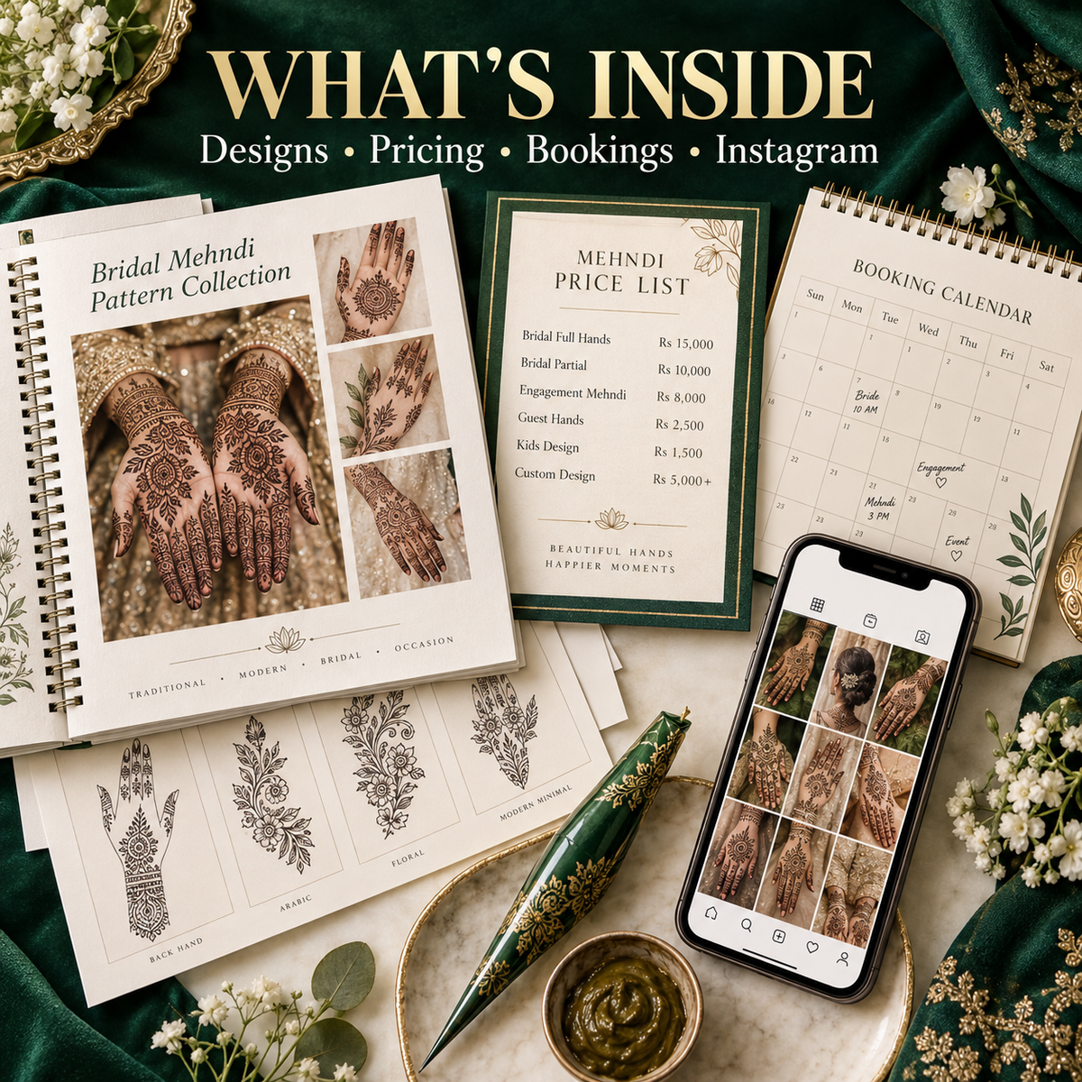 Mehndi Artist Launch Kit — Pakistan Edition