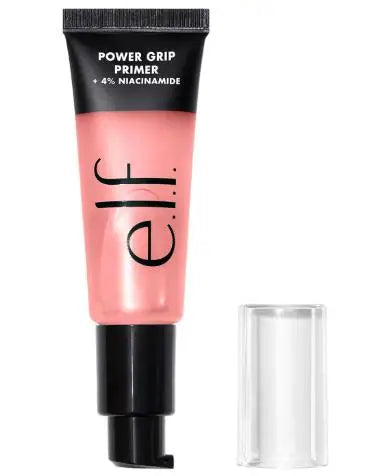 Elf Green Primer Silky Liquid Primer with A Weightless Feel Grips Makeup for Long-lasting Wear Foundation Suits All Skin Types