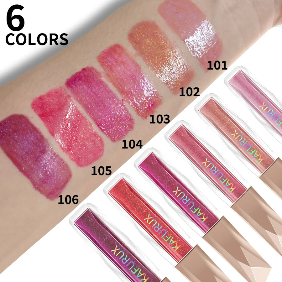 1PC Shimmer Lip Gloss For Fuller Lip Effect, Moisturizing Lip Care  Lip Essence Long Lasting Lip Glaze Sexy Lips Makeup Pink Red