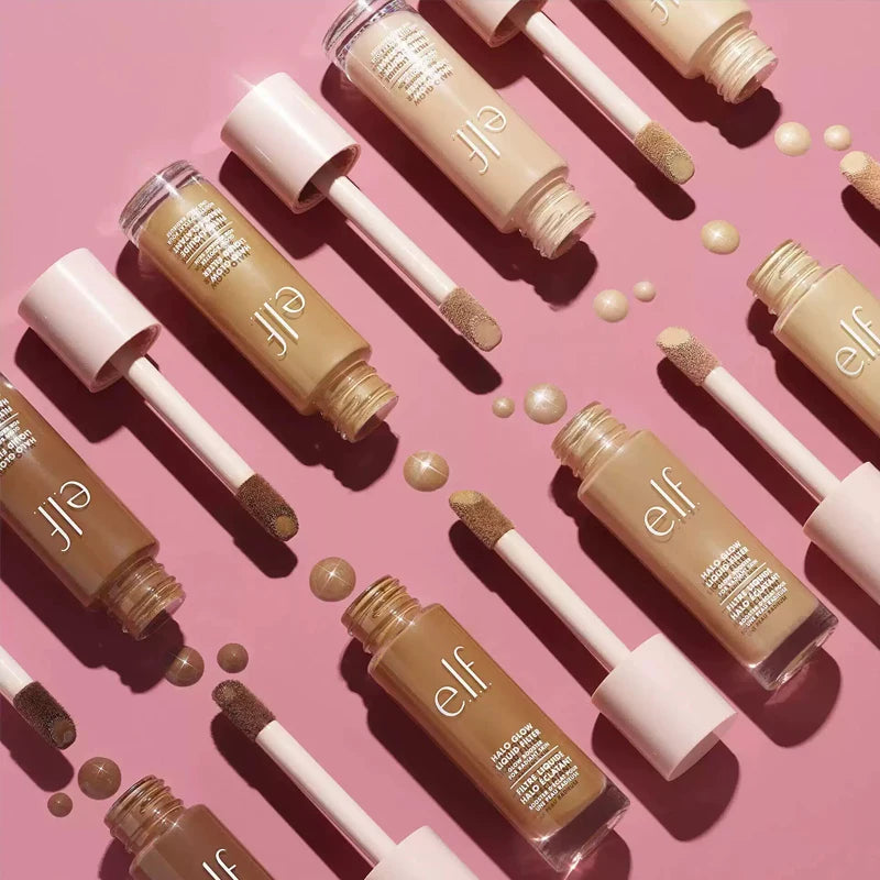 Elf Green Primer Silky Liquid Primer with A Weightless Feel Grips Makeup for Long-lasting Wear Foundation Suits All Skin Types