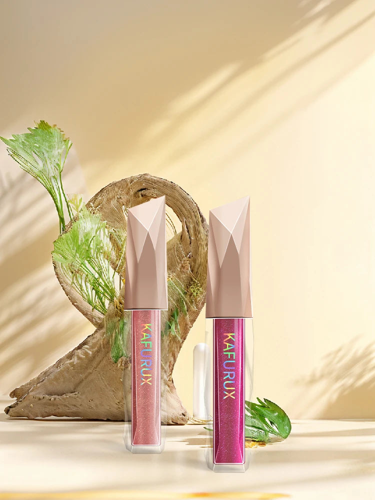 1PC Shimmer Lip Gloss For Fuller Lip Effect, Moisturizing Lip Care  Lip Essence Long Lasting Lip Glaze Sexy Lips Makeup Pink Red